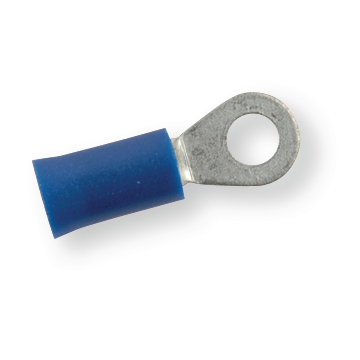 Isolierter Verbinder 4,3 mm blau